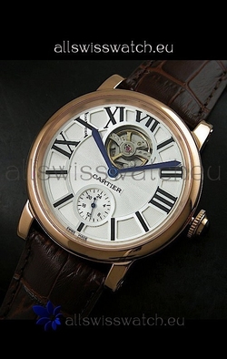 Ballon De Cartier Flying Tourbillon - Pink Gold Case