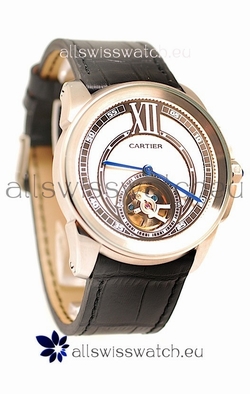 Calibre de Cartier Flying Tourbillon Steel
