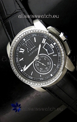 Cartier Calibre de in Black Dial