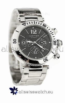 Cartier Pasha Seatimer in Black Dial