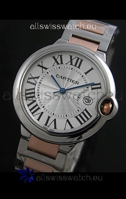 Cartier Ballon Blue de in White Dial