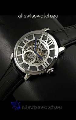 Cartier Ronde de in Skelton White Dial