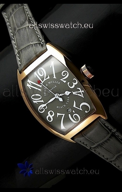 Franck Muller Black Casa in Grey Dial