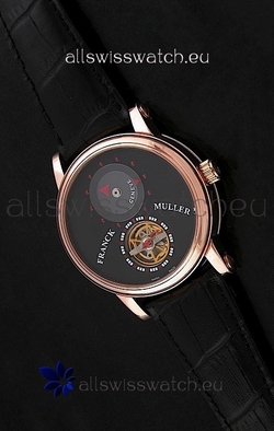 Franck Muller Classic Tourbillon in Black Dial