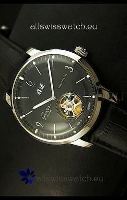 Glashuette Tourbillon in Black Dial
