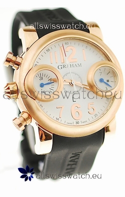 Graham Swordfish Gold in White Dial