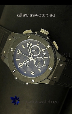 Hublot Big Bang Black Ceramic Case in Quartz Movement