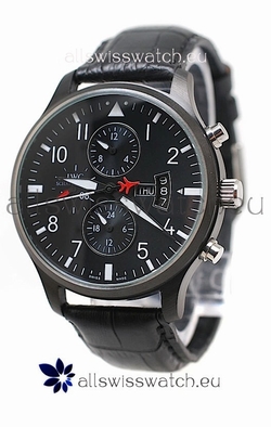 IWC Pilot Spitfire Automatic PVD in Black