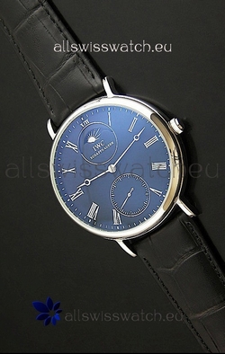 IWC Vintage Portifino MoonPhase in Black Dial