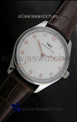 IWC Schaffhausen in White Dial
