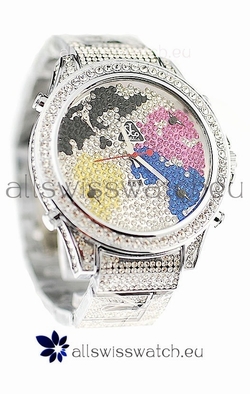 Jacob & Co Diamond in Multi Color Dial