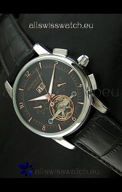Mont Blanc Flying Tourbillon in Black Dial