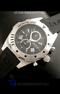 Mont Blanc Star in Black Dial