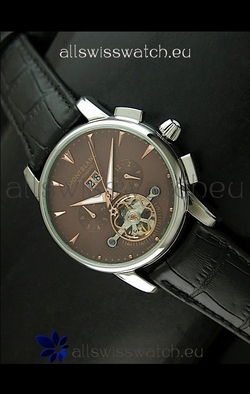 Mont Blanc Flying Tourbillon in Brown Dial