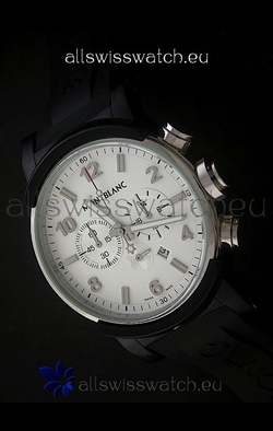 Montblanc Timewalker Chrono in White Dial