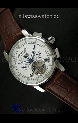 Mont Blanc Flying Tourbillon in White Dial
