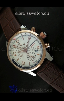 Mont Blanc UTC in Gold Bezel