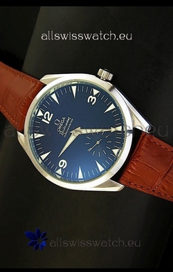 Omega Seamaster Railmaster in Brown Leather Strap