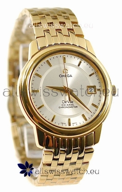 Omega Co-Axial Deville Gold