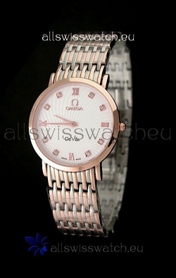 Omega DeVelie Rose Gold