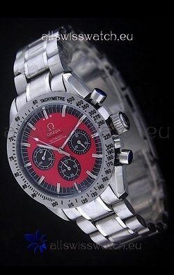 Omega Speedmaster Racing Michael Schumacher Edition in Red Dial