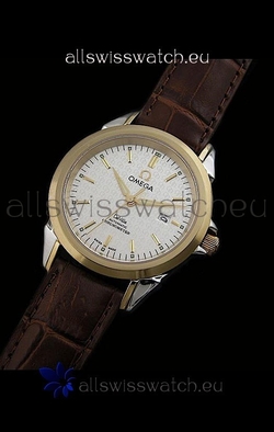 Omega Deville Escapement Mechanical in White Dial