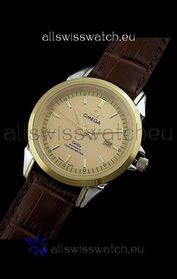 Omega Co-Axial Escapement Mechanical Golden