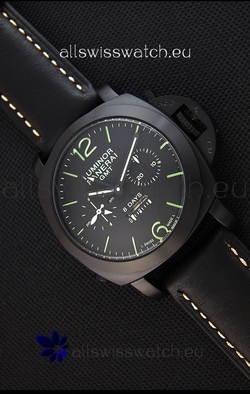 Panerai Luminor GMT 8 Days Power Reserve PVD Case