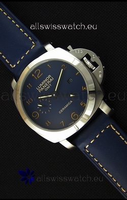 Panerai Luminor Marina GMT Ceramica Stainless Steel