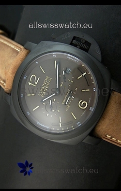 Panerai PAM365 L’Astronomo Luminor 1950 GMT Equation of Time Brown Dial PVD