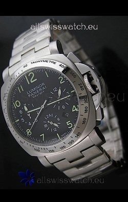 Panerai Luminor Daylight in Steel Strap
