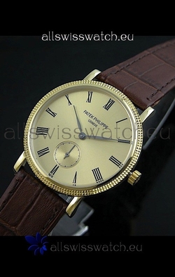 Patek Philippe Calatrava Mens in Yellow Gold