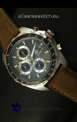Tag Heuer Calibre 16 Stainless Steel in Grey Dial