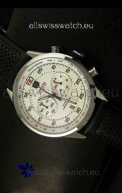 Tag Heuer Carrera Calibre 36 Flyback White Dial - Quartz Movement