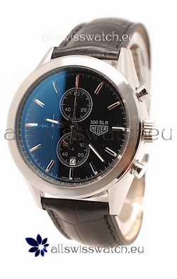 Tag Heuer Carrera Cal. 1887 Chronograph in Black Strap