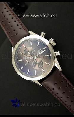 Tag Heuer Carrera Quartz in Brown Strap
