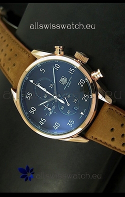 Tag Heuer Carrera 1887 SpaceEX Edition Quartz in Pink Gold