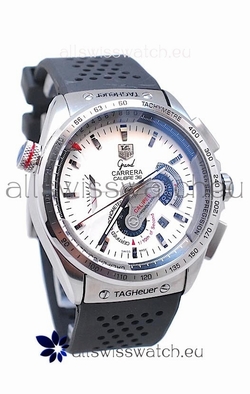 Tag Heuer Grand Carrera Calibre 36 Automatic in White Dial