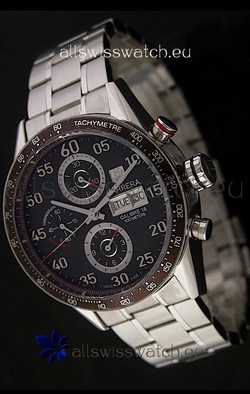 Tag Heuer Carrera Calibre 16 Japanese in Brown Dial