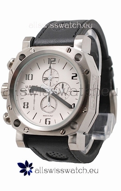 U-Boat Thousand of Feet in White Dial