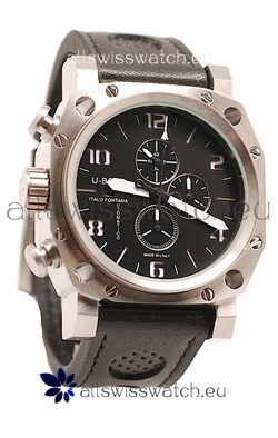 U-Boat Thousand of Feet in Black Dial
