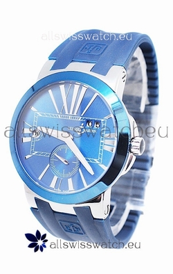 Ulysse Nardin Executive Dual Time Blue