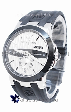 Ulysse Nardin Executive Dual Time Steel Black
