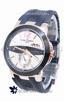 Ulysse Nardin Executive Dual Time Rose Gold