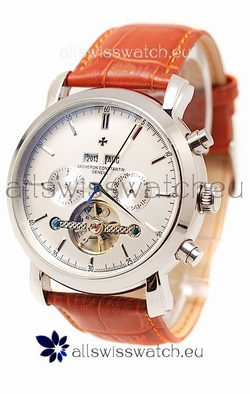 Vacheron Constantin Malte Tourbillon in Brown Strap