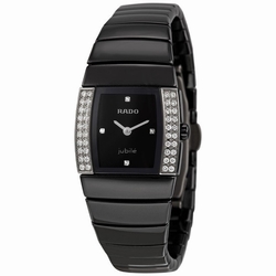 Rado R13618712 Ladies Quartz Black Ceramic