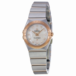 Omega 123.20.24.60.55.001 Constellation Ladies Quartz Stainless Steel