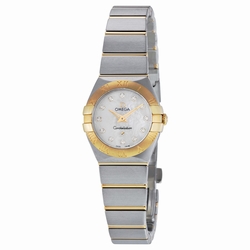 Omega 123.20.24.60.55.002 Constellation Ladies Quartz Stainless Steel