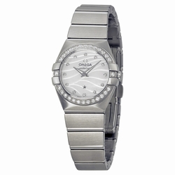 Omega 12315246055006 Ladies Quartz Stainless Steel