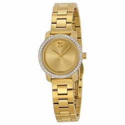 Movado 6271 Bold Ladies Quartz Gold-tone Stainless Steel